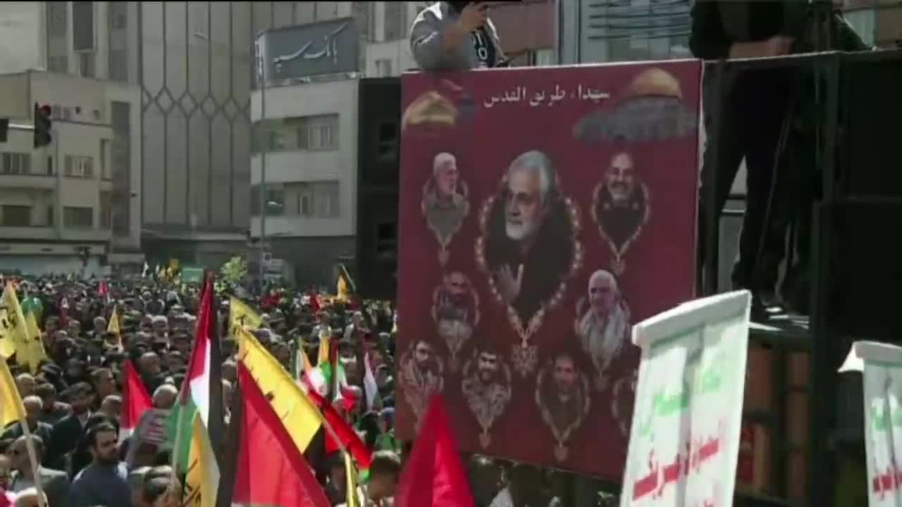 Massive Rallies Across Iran Marking the Quds International Day