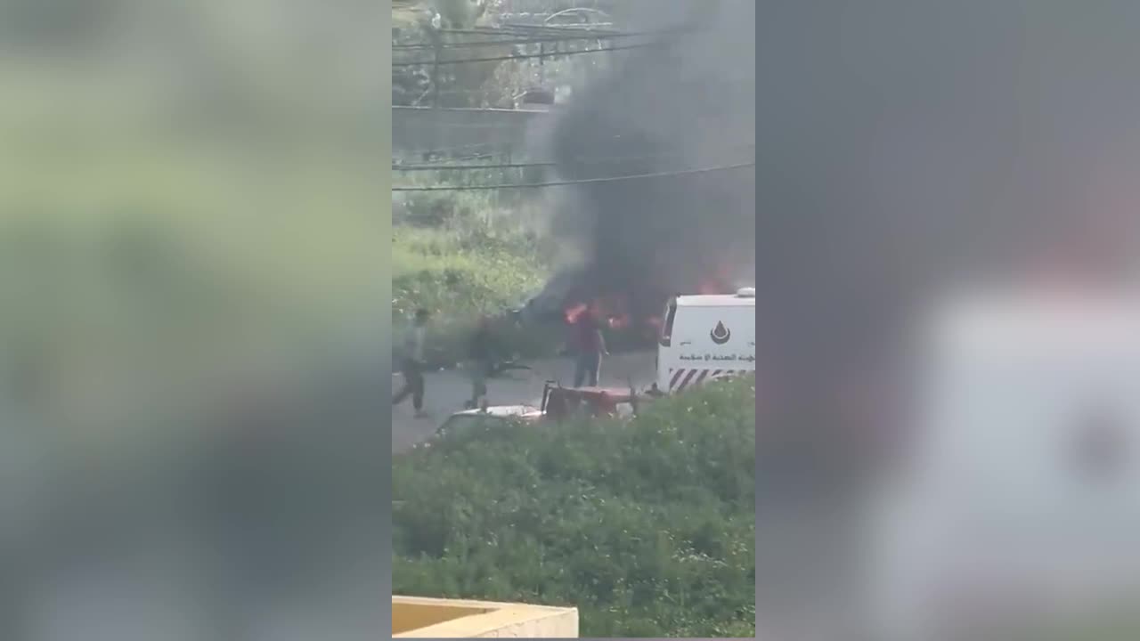 Israeli Drone Strikes Car in Bazouriye South Lebanon, Kills Civilian