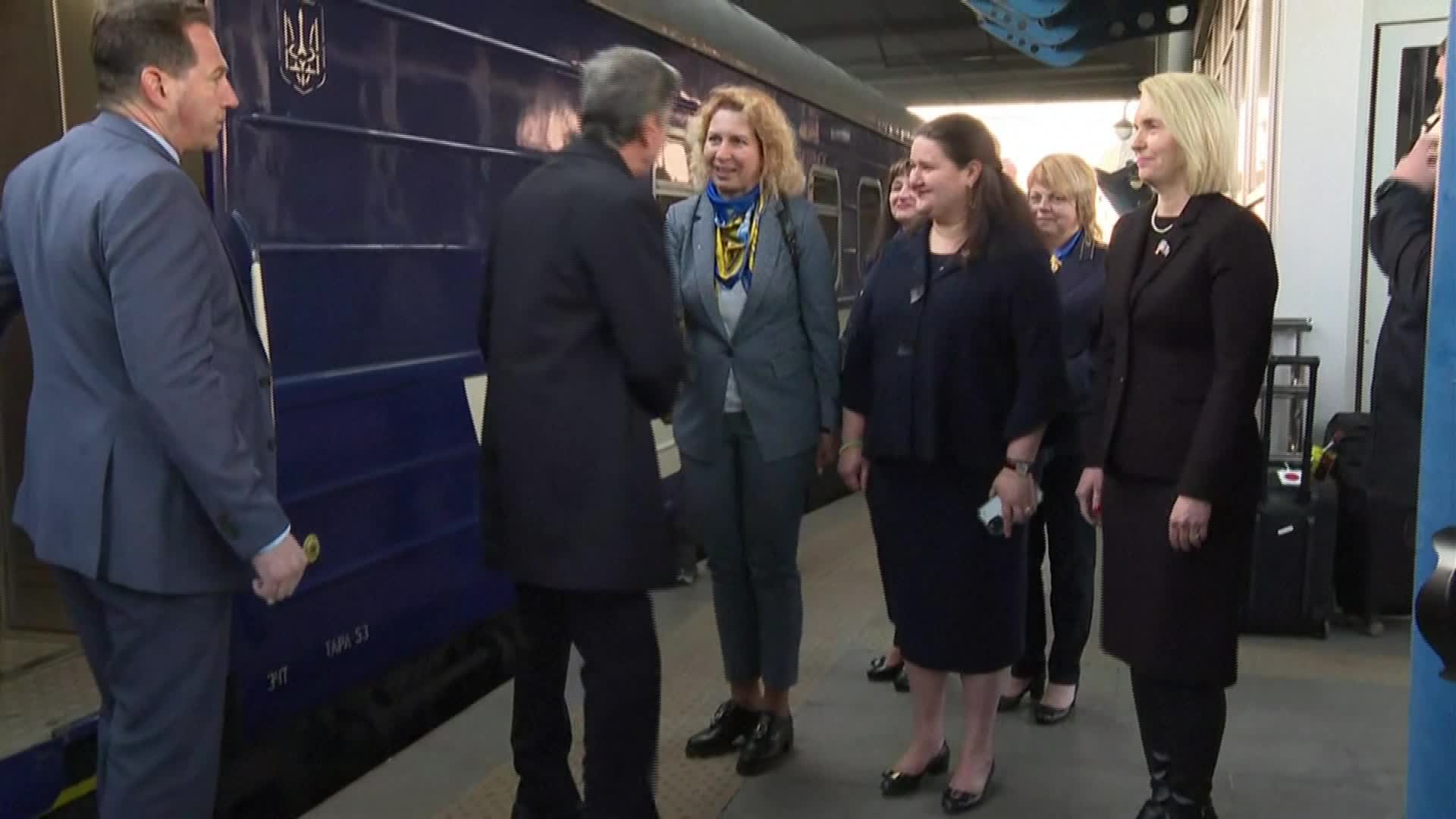 Blinken arrives to kiev in an unexpected visit to reassure about continued American support