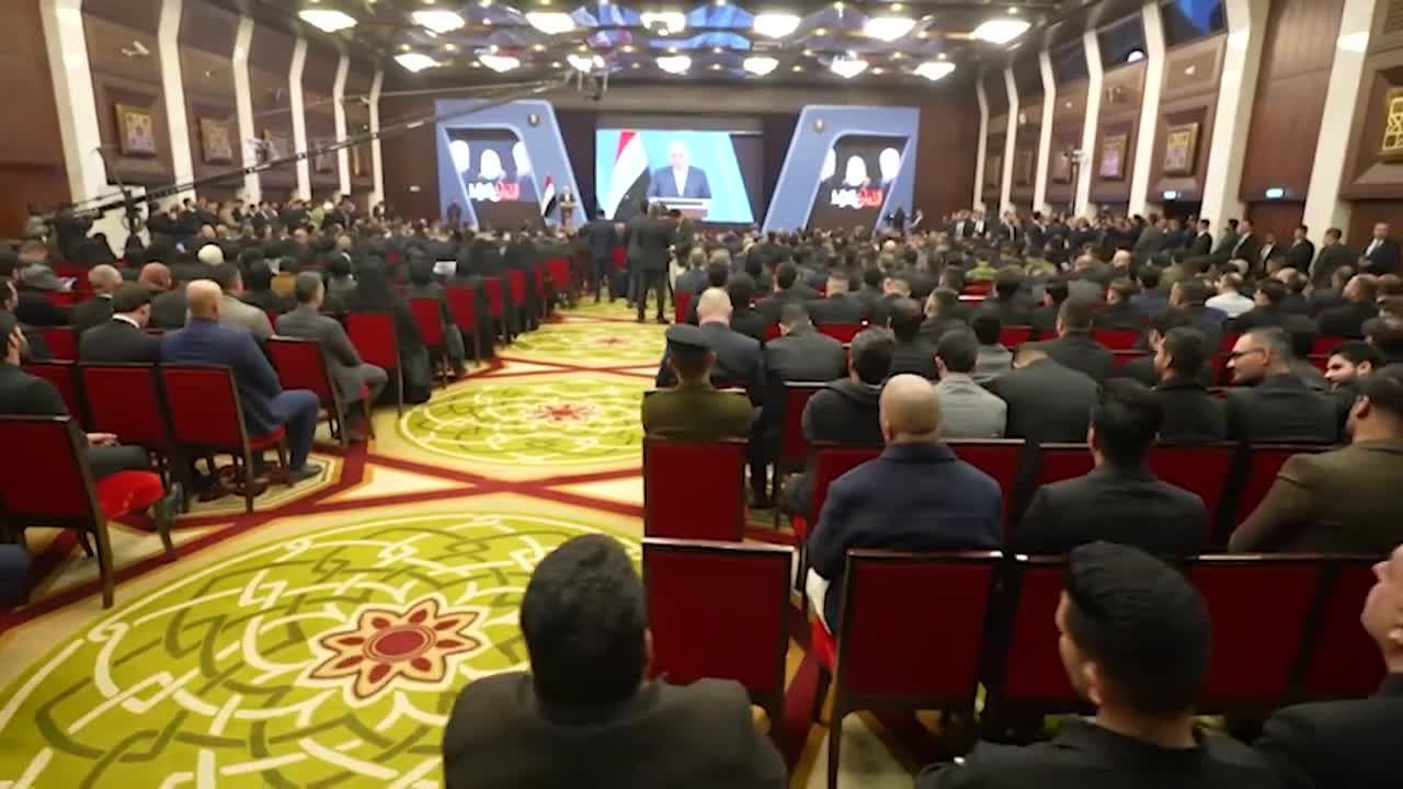 احتفال تأبيني رسمي بمناسبة الذكرى الخامسة لشهادة "قادة النصر" سليماني والمهندس