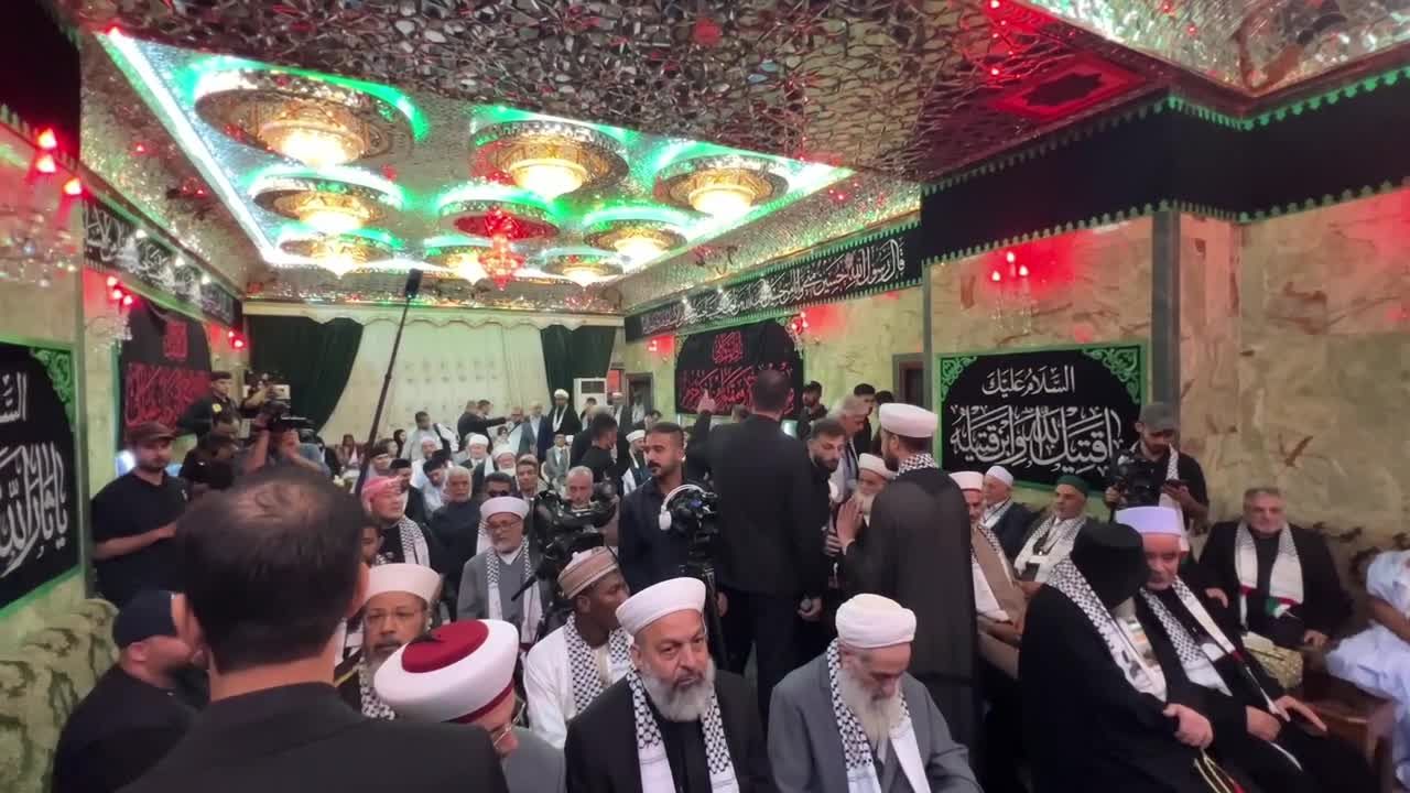 انطلاق فعاليات مؤتمر نداء الأقصى الدولي الثالث في كربلاء بحضور رموز فلسطينية وشخصيات عالمية