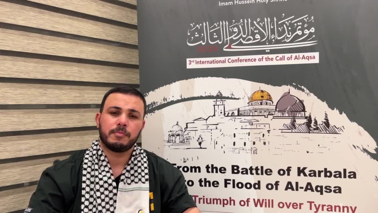 فلسطيني من قطاع غزة: الإحتلال هو سرطان للعالم.. وغزة اليوم تجاهد نيابة عن الأمة الإسلامية