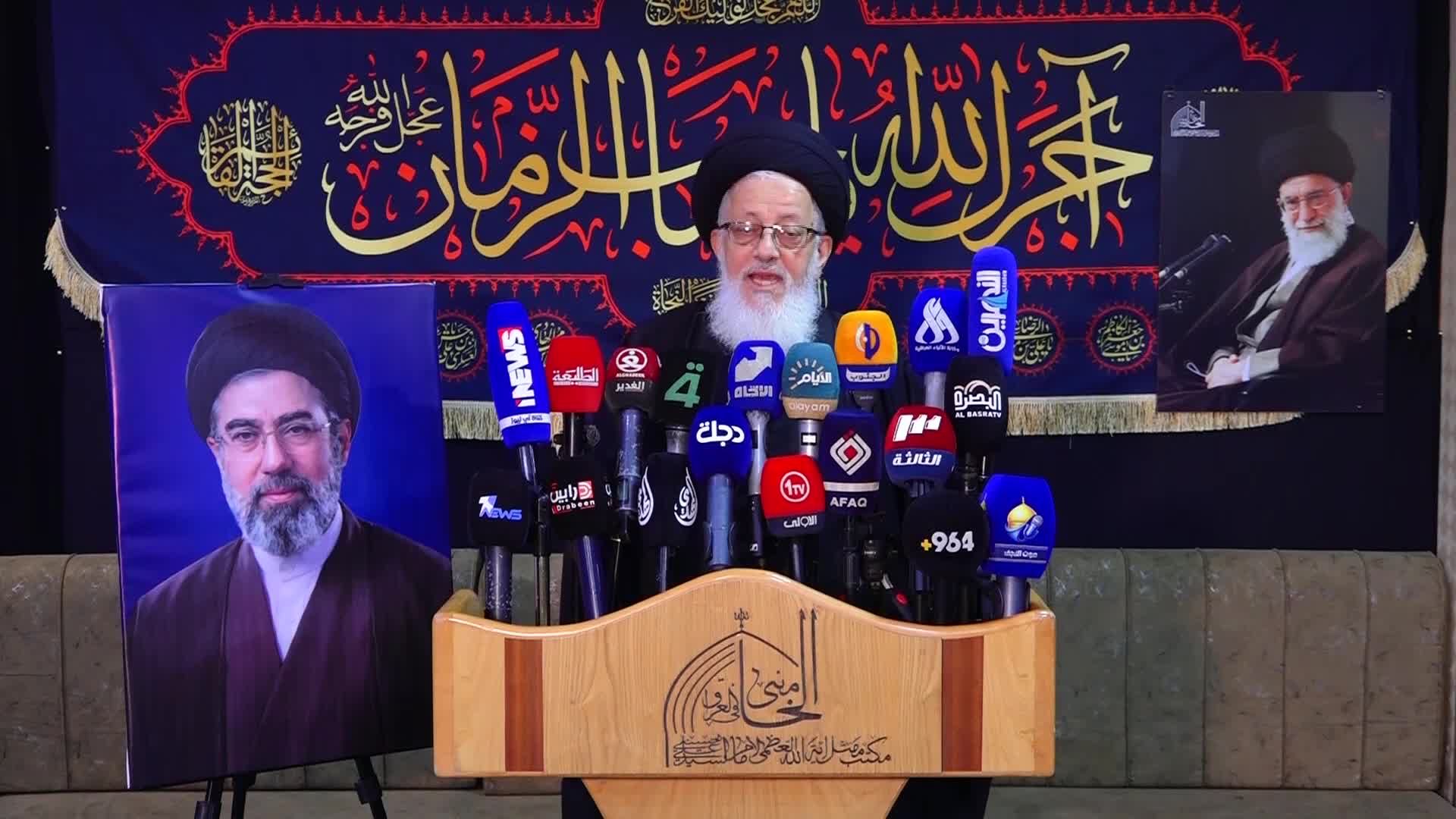 ممثل الإمام الخامنئي في العراق: المحاولات ضد إيران باءت بالفشل.. وشعبنا سيحتفل قريباً بالنصر