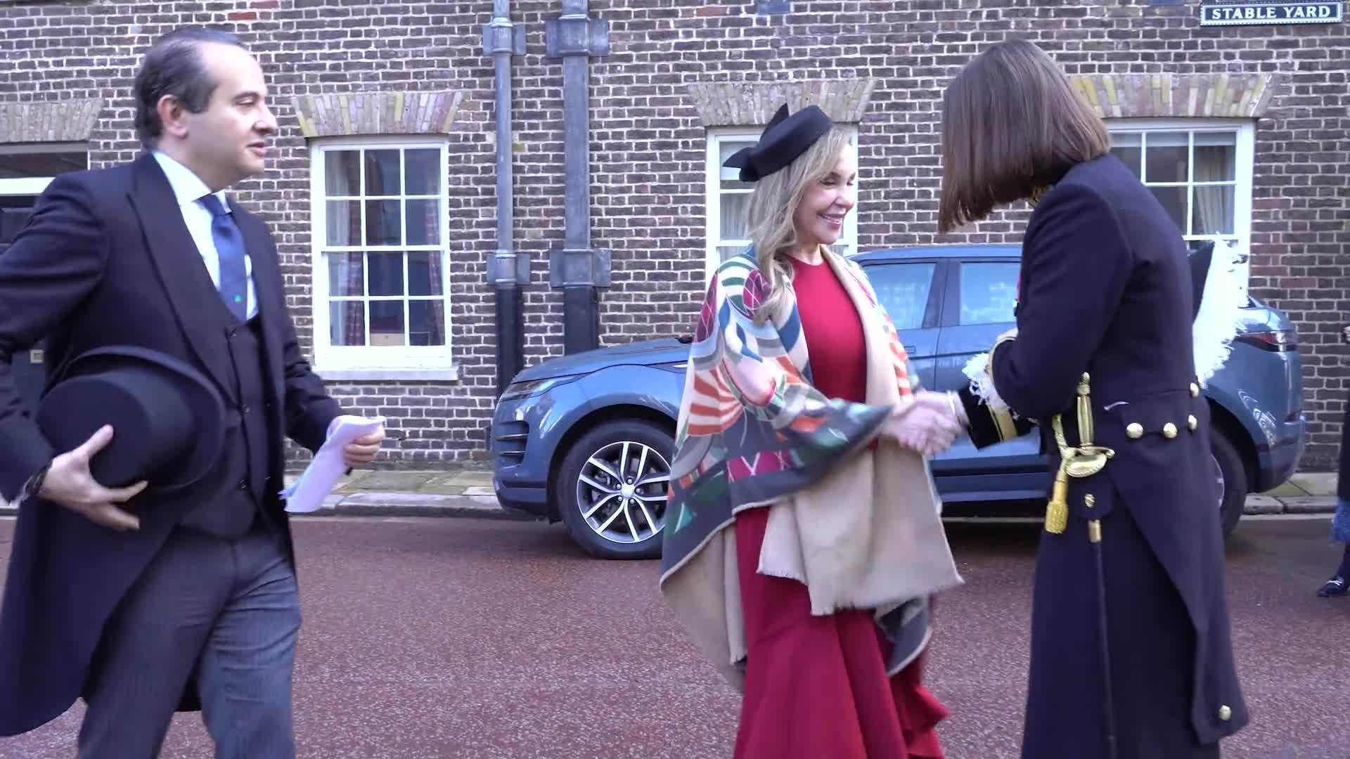 King Charles III Receives Credentials of Lebanon's Ambassador to the UK, Farah Berri