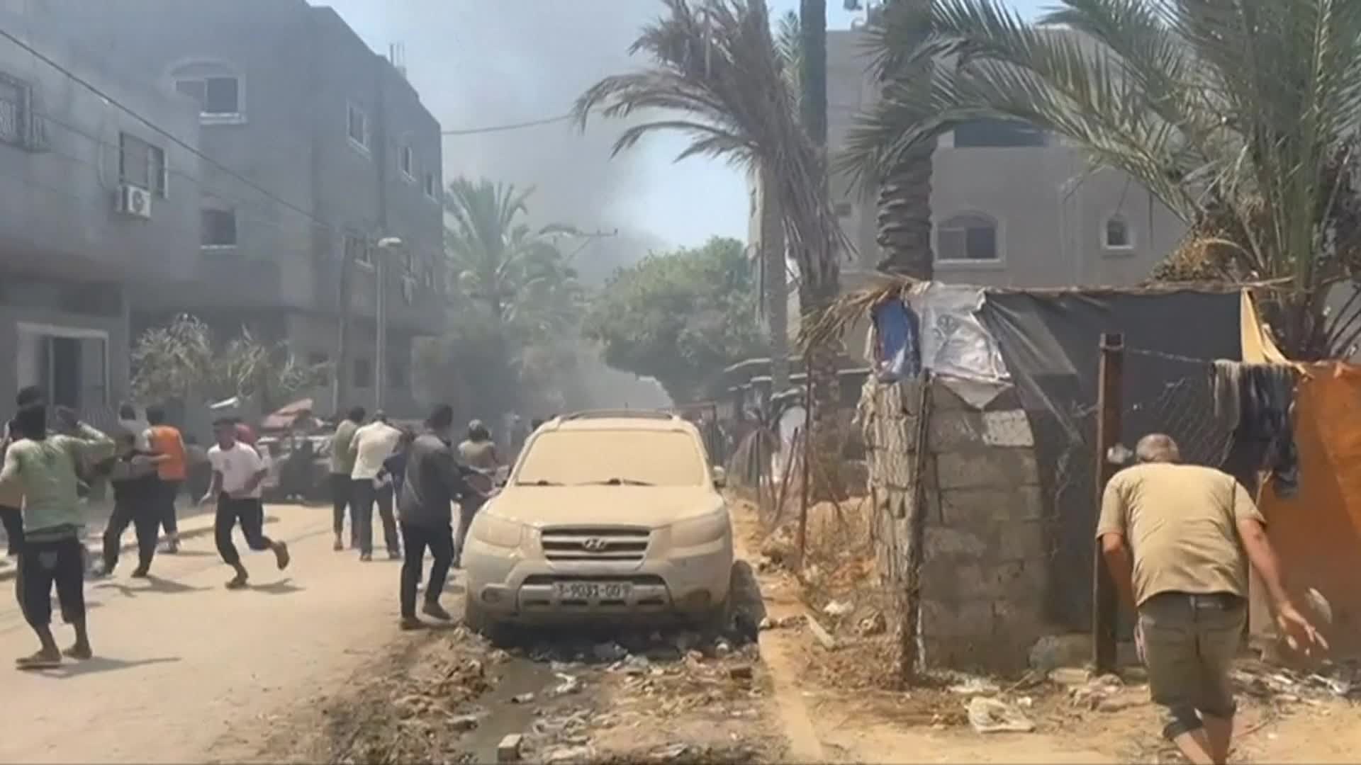 The occupation entity continues its aggressive war on Gaza for the 43rd consecutive week, committing more massacres
