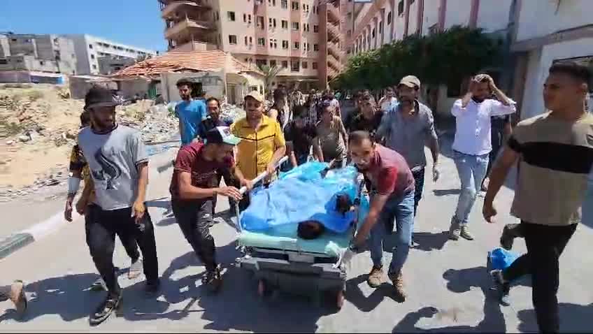 For the 238th day.. The occupation continues the genocide in Gaza