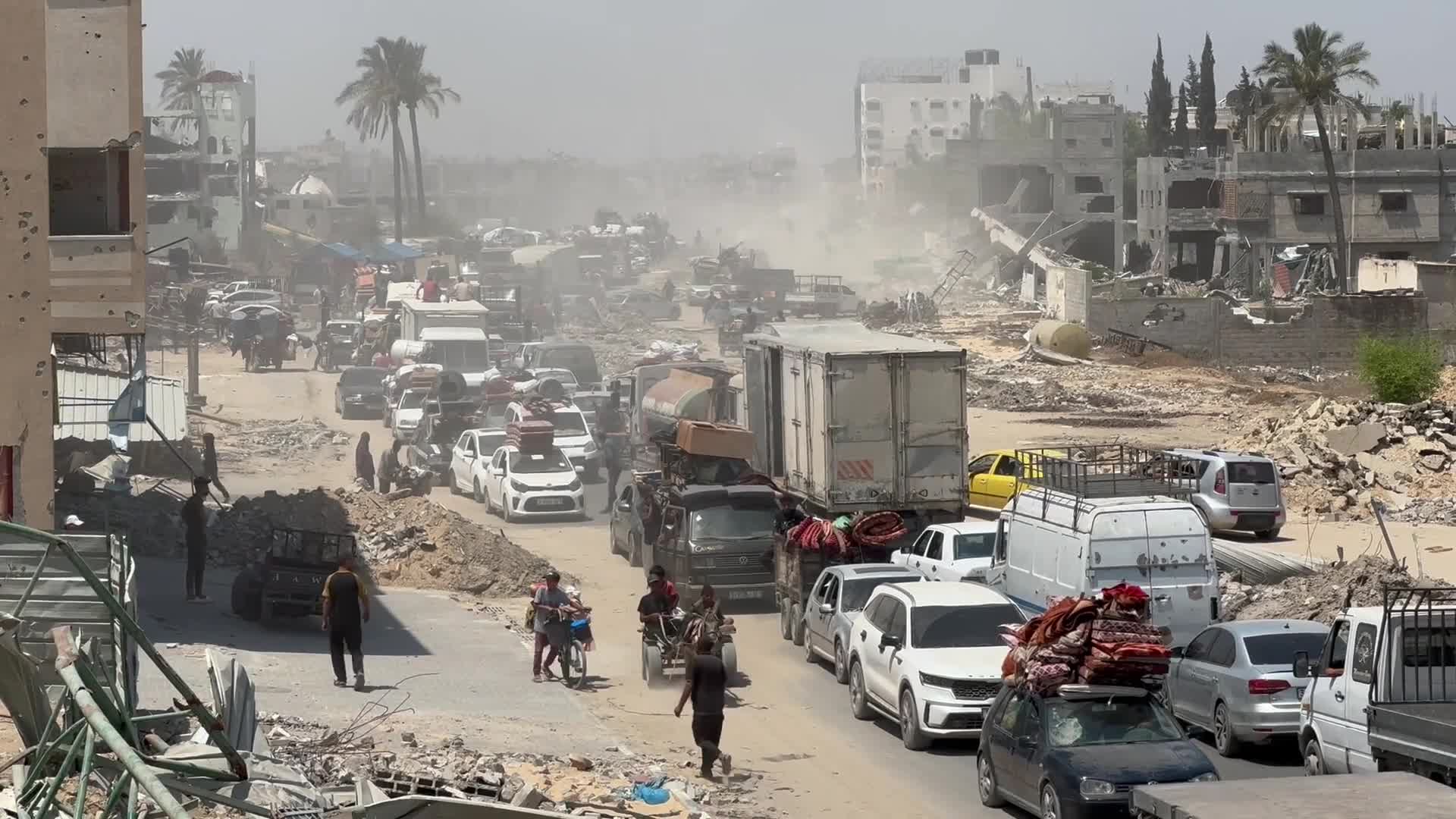 For the 271st day.. The occupation entity continues the war of genocide on the Gaza Strip