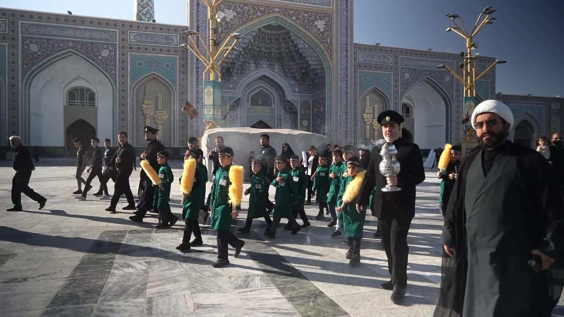 "الخادم الصغير".. تجربة روحية للأطفال في ذكرى شهادة الإمام الرضا (ع)