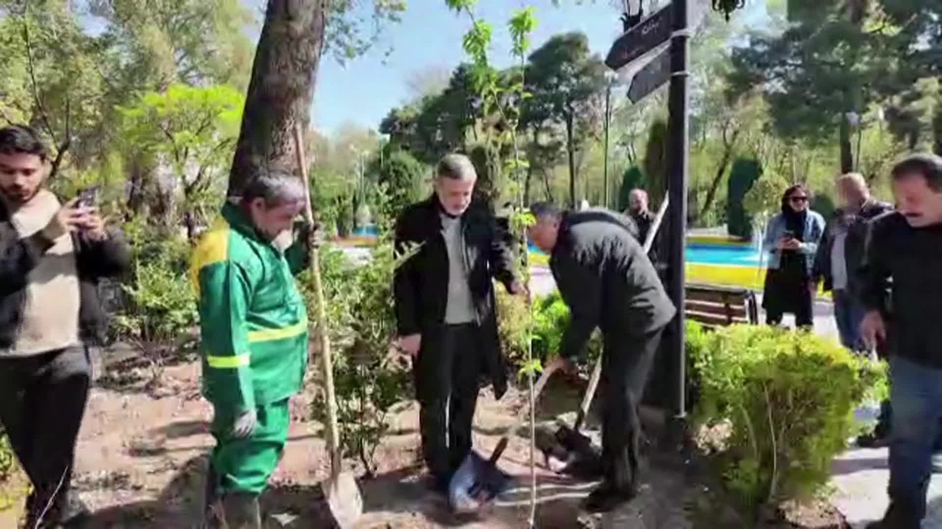 إقبال على زراعة الشتلات في طهران مع ختام عيد النوروز ودعوات لتعزيز التشجير