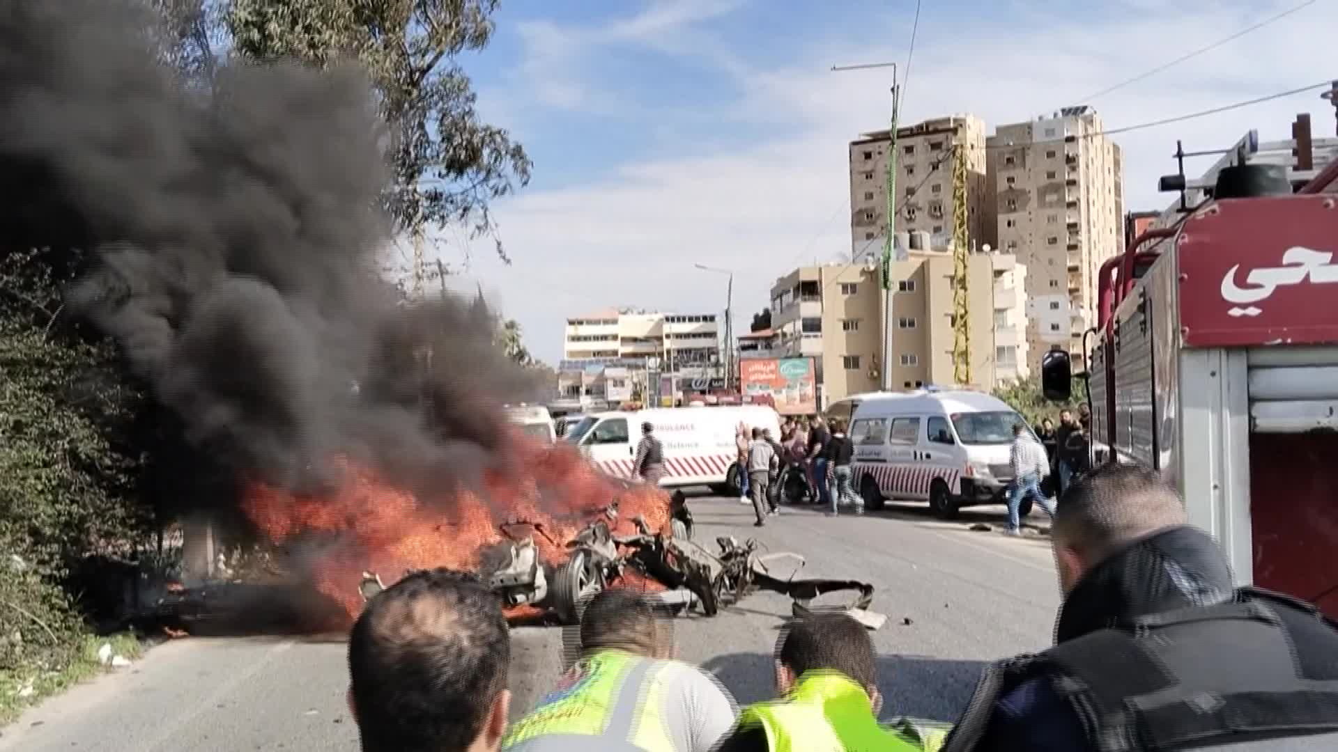 استشهاد قيادي ميداني في حماس إثر قصف إسرائيلي طال سيارته قرب مدينة صور جنوبي البلاد