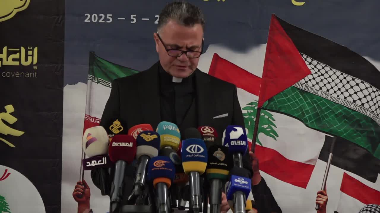 راعي كنيسة مار يوسف الحجة بلبنان:مقاومتنا شجرة زيتون جذورها في التراب وفروعها نحو شمس الحرية