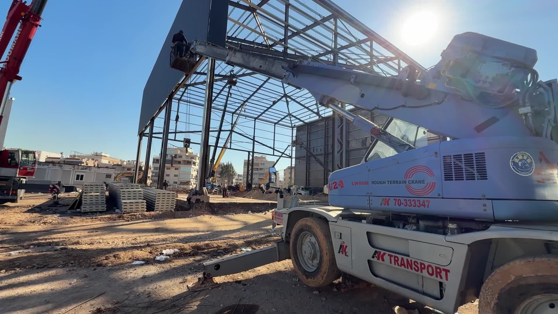 تحضيرات متواصلة في مرقد الشهيد نصر الله بالعاصمة بيروت مع اقتراب موعد تشييع جثمانه