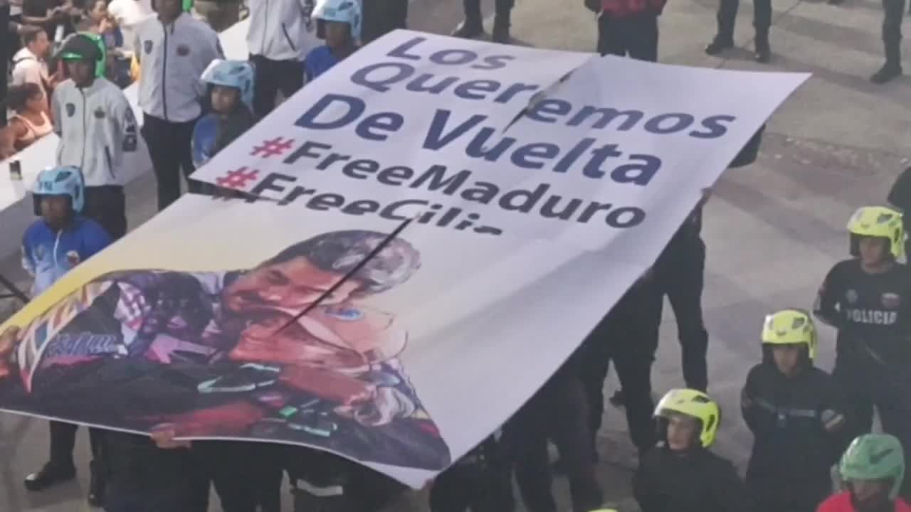 Manifestaciones Masivas en La Guaira Exigen el Retorno del Presidente Maduro y Rechazan la Intervención Extranjera