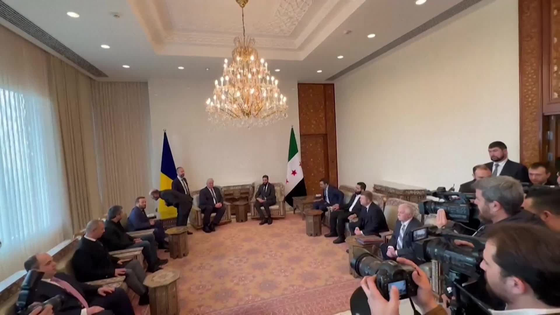 الشرع يلتقي وفداً أوكرانياً برئاسة وزير الخارجية