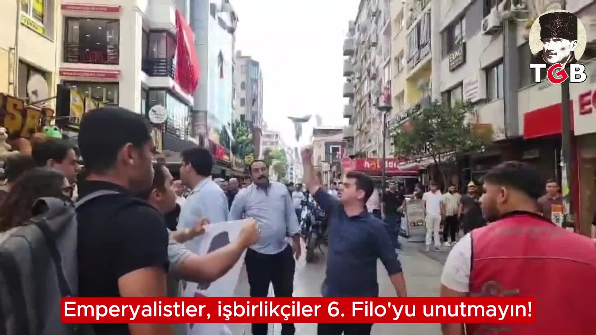  توقيف 15 شخصا في ازمير لاعتدائهم على جنديين أميركيين احتجاجا على الحرب في غزة